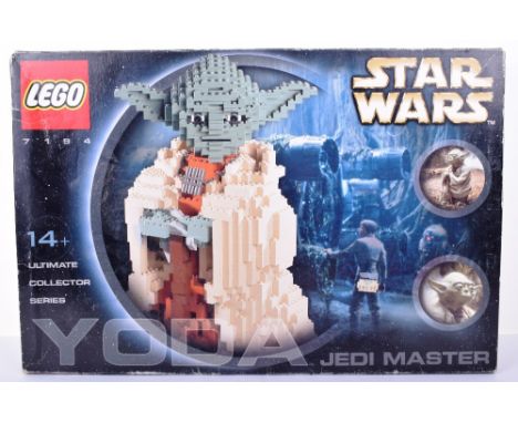 Lego Star Wars Ultimate Collector Series  Yoda Jedi Master, Set 7194- 2002 issue, with instruction manual,  bags still factor