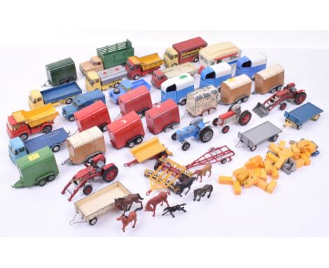  Quantity of Corgi Commercial and Farm Models, Moorhouses Jams/Lemon Cheese transfers on E.R.F Model 44G, blue E.R.F Model 44
