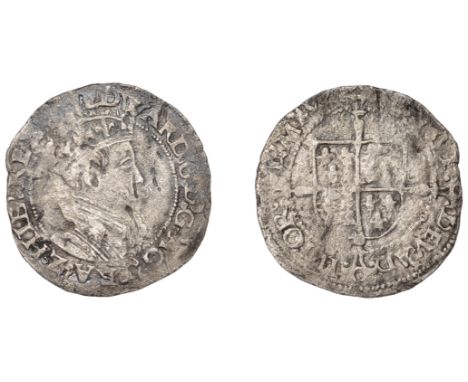 Edward VI (1547-1553), First period, Groat, mm. arrow, edward 6 d' g' ag' fra' z hib' rex, crowned bust right, rev. posvi dev