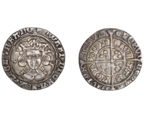 Edward IV (First reign, 1461-1470), Light coinage, Groat, London, class Vc, mm. rose (partially obscured on obv.), edward di 