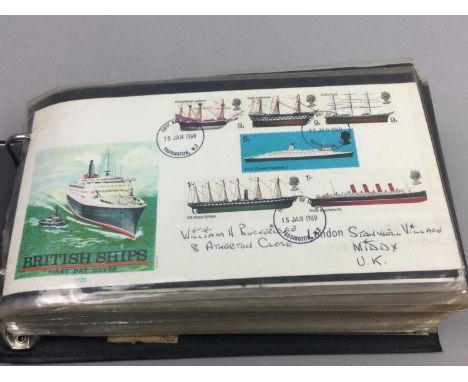 ALBUM OF FIRST DAY COVERS