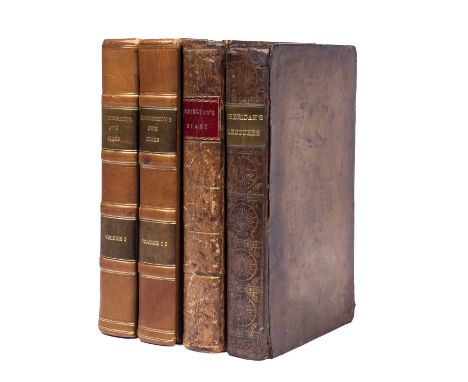 Barrington, Sir Jonah (1760-1834) Irish Lawyer and Politician. 'Personal Sketches of His Own Times'. Two vols. 8vo. Henry Col