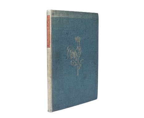 Golden Cockerel Press: 'The Phaedo of Plato'. William Jowett. Trans. Waltham Saint Lawrence 1930. With ornaments and initial 