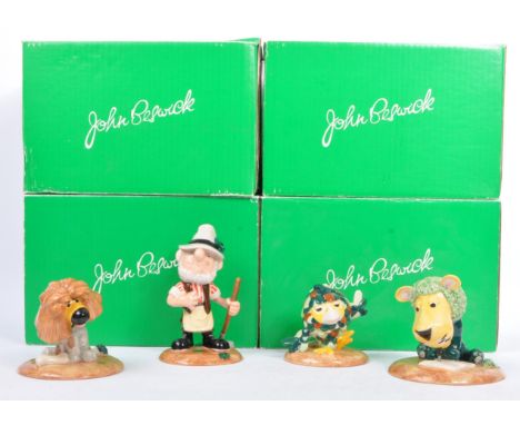 John Beswick - Royal Doulton - The Herbs, Stop motion animation. A collection of four boxed Beswick Herbs ceramic figures to 