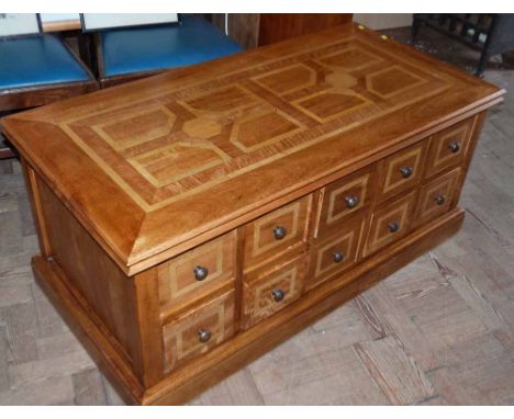 Modern Malabar Hardwood Coffee Table Enclosing 20 Drawers Marks Spencer Condition Report - Marks And Spencer Malabar Coffee Table Modern Malabar Hardwood Coffee Table Enclosing 20 Drawers Marks Spencer Condition Report - Marks And Spencer Malabar Coffee Table