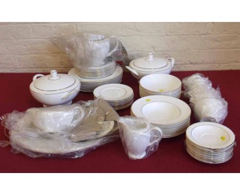Royal Albert ballerina, sixty three piece tea/dinner service. Condition report: see terms and conditions