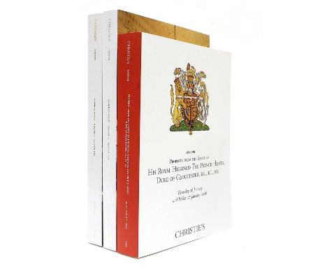 Christie's. Dumfries House, A Chippendale Commission, Volumes I and II. Christie's, 2007, two quarto auction catalogues for t