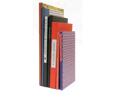 Incline Press.Eastman (Bert and Molly), Garden Relicts.Oldham: Incline Press, 2006, numbered limited edition of less than 150