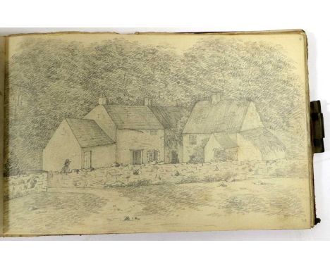 Masham - West Tanfield - Kirkby Malzeard.  ‘Views Taken 1810 in Yorkshire’, twenty-seven pencil sketches of North Yorkshire s