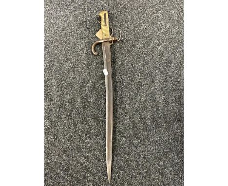 A French Chassepot bayonet 