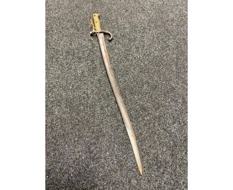 A French Chassepot bayonet 