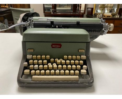 A vintage Royal typewriter 