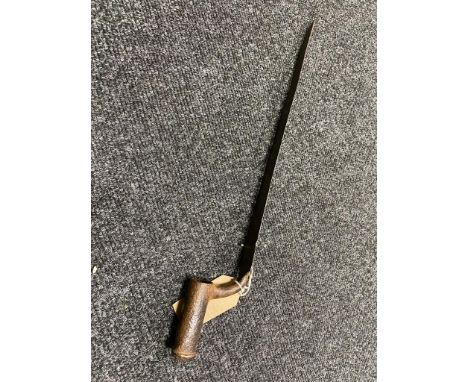 An antique socket bayonet 