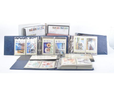 A large collection of mid - late 20th 1960s &amp; onwards century British commemorative first day covers, postcards and cover