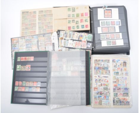 A collection of Victorian 19th century &amp; later GB definitive &amp; commemorative stamps &amp; covers. With two penny red 