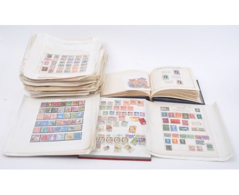 A collection of 20th century British commemorative &amp; definitive stamps The lot to include souvenir album of GB and foreig