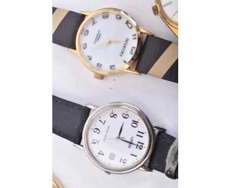 A collection of over 20 late 20th century &amp; early 2000s ladies and men's watches. Various materials, with leather &amp; c