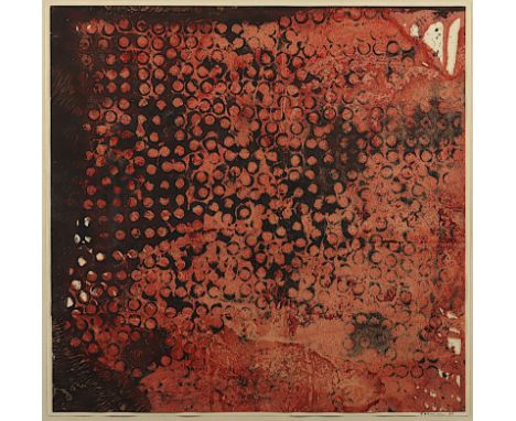 Salentin, Hans, "o.T.", Grafik, 42 x 44, handsigniert und datiert '60, R. 