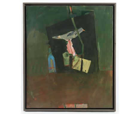 VOGL, Richard (*1952), "o.T.", Öl/Lwd., 65 x 55, unten Mitte signiert und datiert, R. 