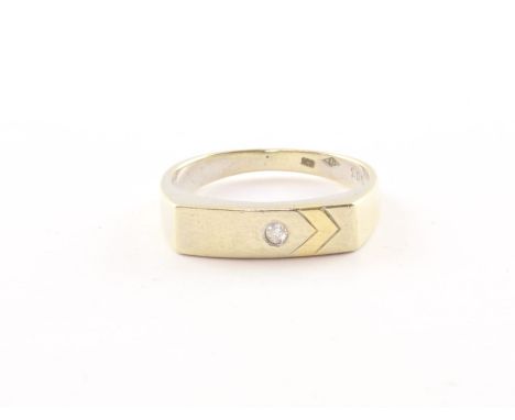RING, 585/ooo Weißgold, RG 54, 3,1g 