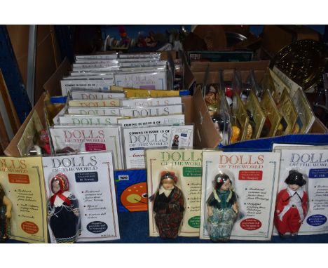 THREE BOXES OF LENCI 'DOLLS OF THE WORLD' DOLLS, approximately eighty dolls, in packaging with collector's guides (3 boxes) (
