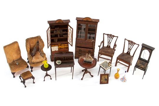 edwardian dolls house furniture