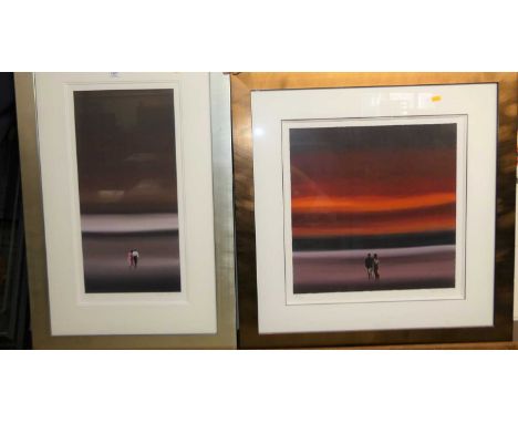 Steve Johnston - A quiet moment, giclee print, signed and numbered 36/75 in pencil to the margin, 56 x 27cm; together with a 