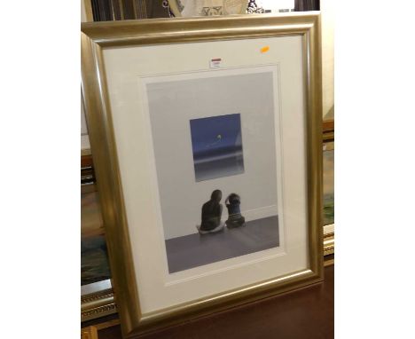 Steve Johnston - The kite, giclee print, signed and numbered 57/395 in pencil to the margin, 55 x 37.5cm