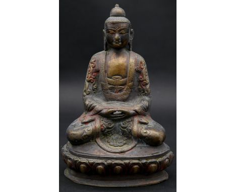 Details about   Buddha Statue Large Brass tibet Buddhism Thai Shakyamuni Antiuqe Finish 17" 