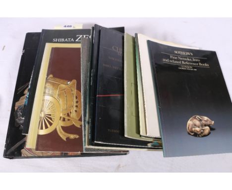 Davey, The Garret Collection - Lacquer Inro &amp; Netsuke and twelve further catalogues on fine Netsuke, Inro, etc. (13)&nbsp