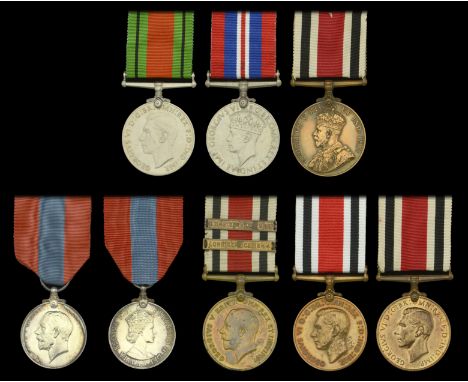 Pair: Private C. Urch, Royal Electrical and Mechanical Engineers, who died at home on 21 June 1944 Defence and War Medals 193