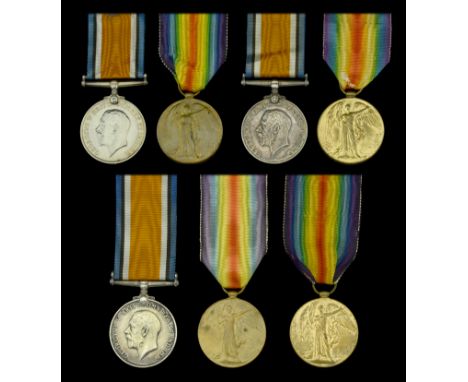 Pair: Sergeant R. S. Giles, Somerset Light Infantry British War and Victory Medals (40234 Sgt. R. S. Giles. Som. L.I.) very f