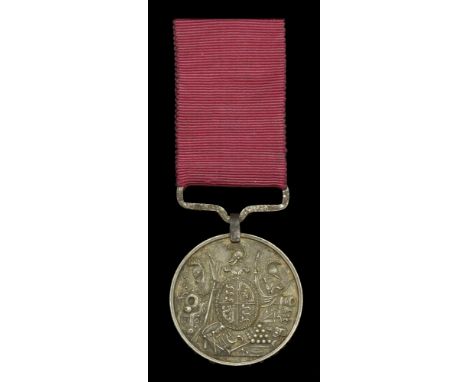 Army L.S. & G.C., V.R., 1st issue, large letter reverse, edge dated, impressed naming (Francis Short, Serjeant Royal Artiller