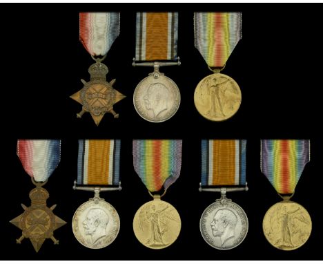Three: Private E. Jones, Gloucestershire Regiment, who died of disease on 11 October 1918 1914-15 Star (19131 Pte. E. Jones. 
