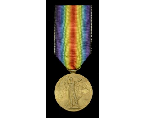 Victory Medal 1914-19 (Lieut. W. S. B. Duff.) good very fine £70-£90  ---  William Stewart Bruton Duff was born in Knightsbri