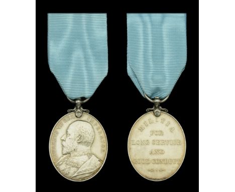 Militia L.S. & G.C., E.VII.R. (2582 Gnr. C. Diaper. Suffolk R.G.A. Mil.) good very fine  £300-£400  ---  Army Order 27 of Feb