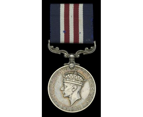 A Second War ‘1940 British Expeditionary Force’ M.M. awarded to Company Quartermaster Sergeant W. McCabe, Lancashire Fusilier