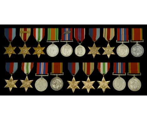 Six: Attributed to Lieutenant-Colonel F. Knibbs, Royal Army Education Corps 1939-45 Star; Africa Star, 1 clasp, 8th Army; Ita