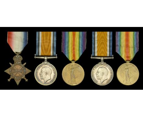 Family Group:  Three: Corporal B. B. McLaren, Royal Engineers, who served at Gallipoli and died in Malta on 21 June 1915 1914