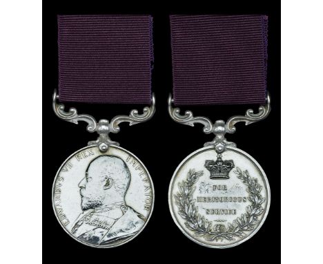 Army Meritorious Service Medal, E.VII.R. (Serjt. R. Ivers, 2nd 23rd Foot.) edge bruising and contact marks, otherwise nearly 