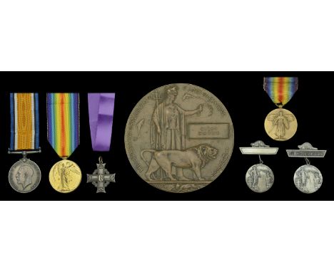 Pair: Private F. C. Crothers, 18th (Western Ontario) Battalion, Canadian Infantry, who was killed in action on the Western Fr