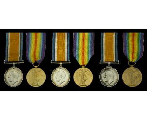 Pair: Private F. E. Tucker, Duke of Cornwall’s Light Infantry British War and Victory Medals (29600 Pte. F. E. Tucker. D.C.L.