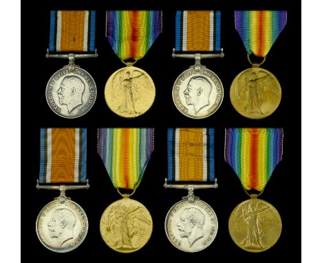 Pair: Second Lieutenant A. J. P. Crease, Somerset Light Infantry British War and Victory Medals (2. Lieut. A. J. P. Crease) v