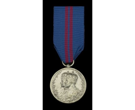 Delhi Durbar 1911, silver (3597 Sgt.-Dmr. W. Taylor. R. Berks. Regt.) contemporarily engraved naming, contact marks, very fin