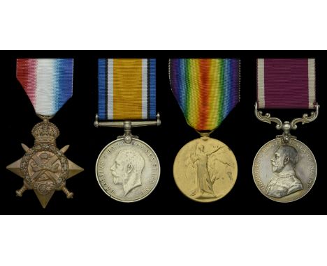 Four: Sergeant C. W. Hatton, Royal Engineers, later Royal Signals  1914 Star (12612 Cpl. C. W. Hatton. R.E.); British War and