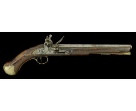 A British 1805 Dated Trafalgar P.1801 Long Sea Service Pistol. An excellent example, the wood stock dated just behind the loc