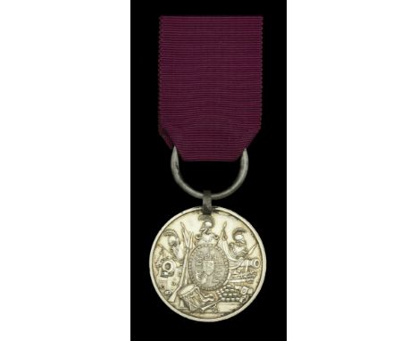 Army L.S. & G.C., W.IV.R. (Quar. M.S. W. Unsworth, Royal Hon. (sic) Artillery.) fitted with steel clip and ring suspension, m
