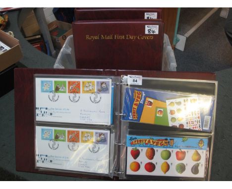 Great Britain collection of First Day Covers and Presentation Packs in four Royal Mail albums 2000 to 2003 period.(B.P. 21% +