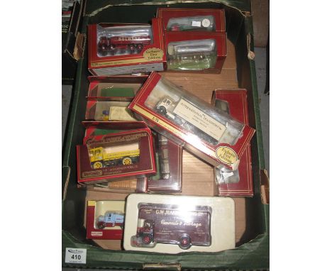 Box of Matchbox Models of Yesteryear diecast model vehicles in original boxes. (B.P. 21% + VAT) 