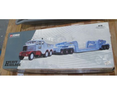 Corgi Classics heavy haulage 17601 'Hills of Botley', together with a 17603 Siddlecook, both in original boxes. (B.P. 21% + V